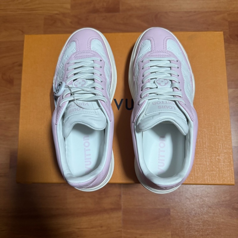 Lv GROOVY PLATFORM 路易威登 女款 白粉色 36碼-3