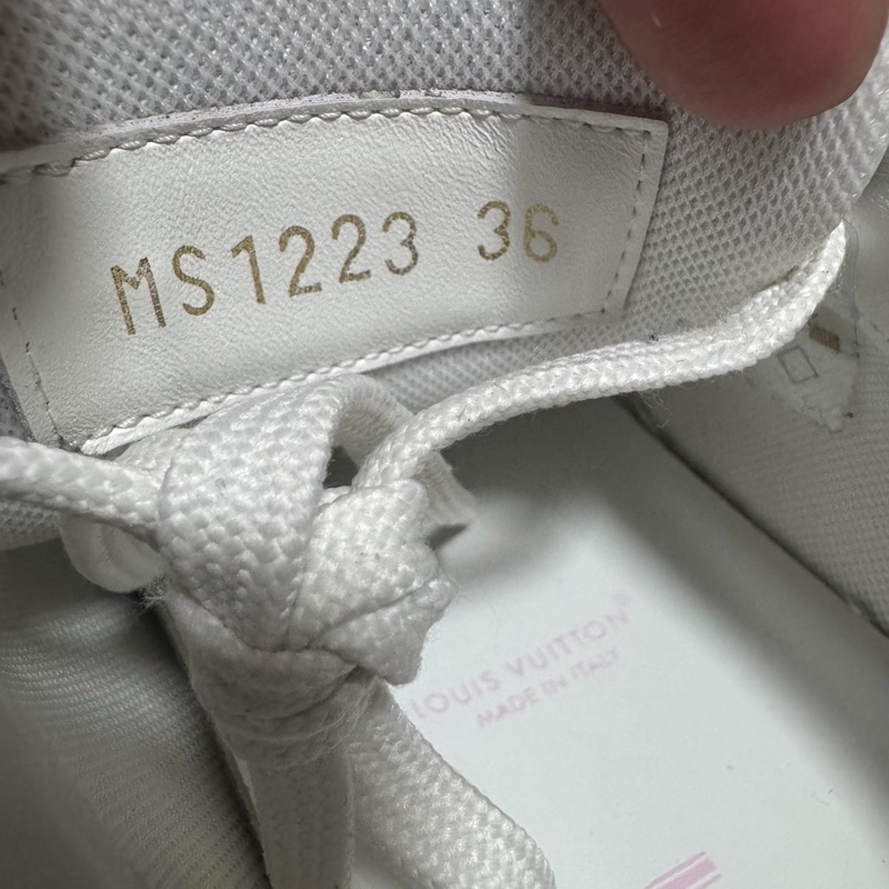 Lv GROOVY PLATFORM 路易威登 女款 白粉色 36碼-5