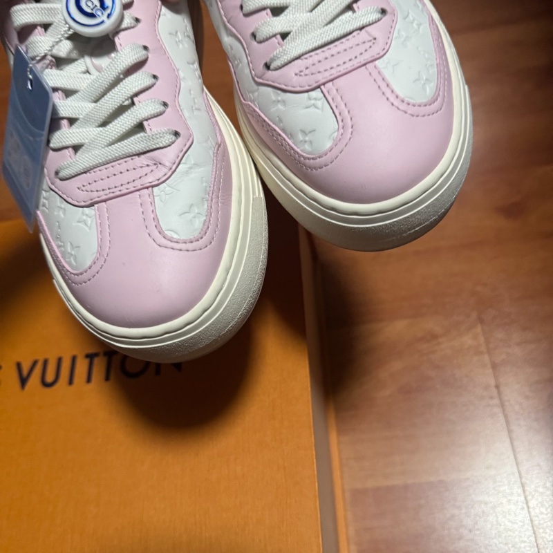 Lv GROOVY PLATFORM 路易威登 女款 白粉色 36碼-6