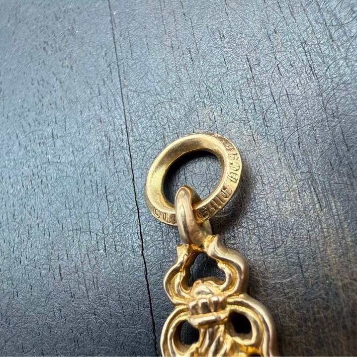 Chrome Hearts 22K 白鑽匕首-9