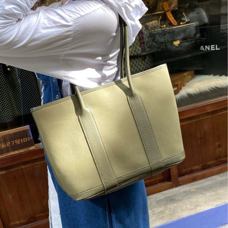 Hermès Garden Party 30 M刻|稀有軍綠色太美了😭-0