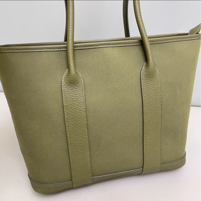 Hermès Garden Party 30 M刻|稀有軍綠色太美了😭-3