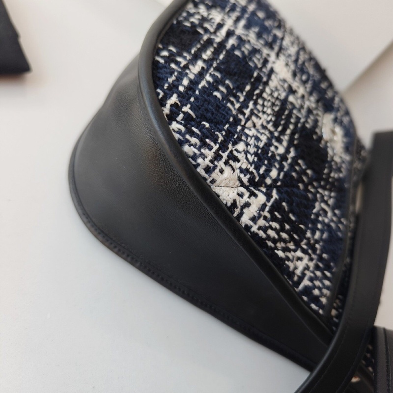 【屬於香奈兒的evelyne🤣毛呢款超罕見🥹】Chanel 香奈兒毛呢 2way Hobo 斜背包-5