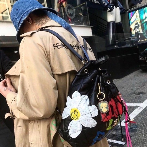 【GD權志龍同款😍美翻了✨】Chanel香奈兒 雙肩包