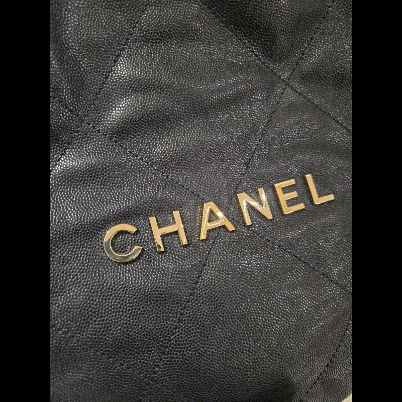 Chanel 香奈兒 22 bag 經典荔枝紋牛皮束口後背包 / 雙肩包-13