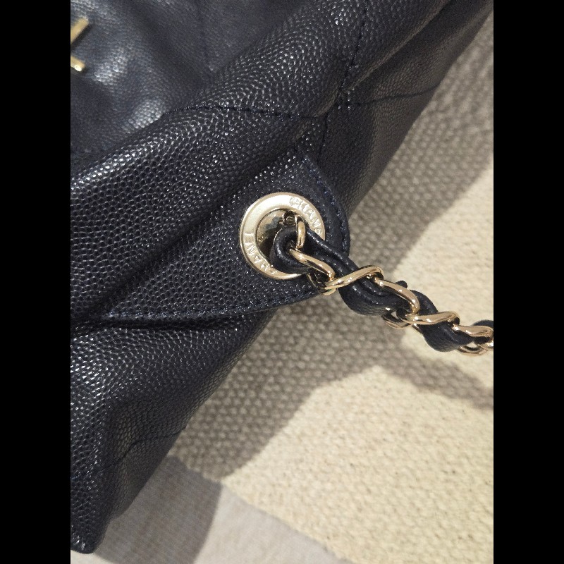 Chanel 香奈兒 22 bag 經典荔枝紋牛皮束口後背包 / 雙肩包-22
