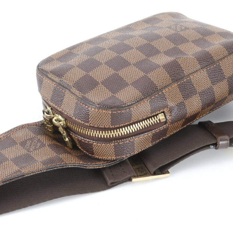 全新路易威登 Damier Geronimos N51994 皮革雙用包(斜背包/腰包)男士款-3
