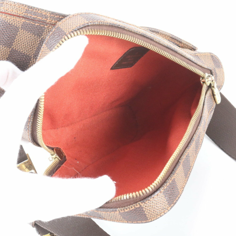 全新路易威登 Damier Geronimos N51994 皮革雙用包(斜背包/腰包)男士款-6