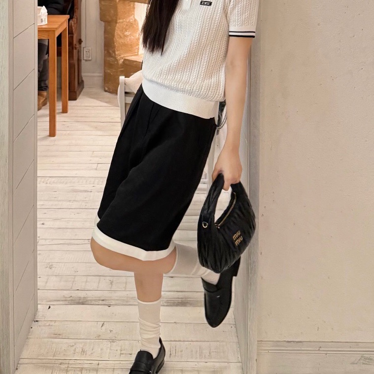 miumiu 繆繆 hobo 褶皺 腋下 手提斜挎包 中號 底長26。-5