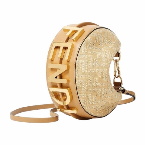 Fendi 女士 Fendigraphy 迷你單肩包均碼碼MINI、20cm*7.5cm*13cm