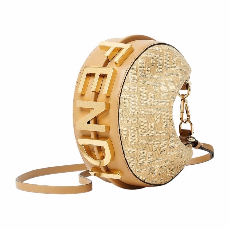 Fendi 女士 Fendigraphy 迷你單肩包均碼碼MINI、20cm*7.5cm*13cm-4