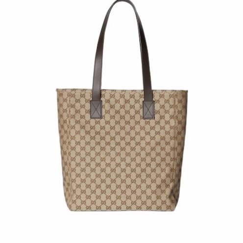 Gucci 男士 GG帆布中號托特包均碼碼中號、32cm*12cm*36cm-2