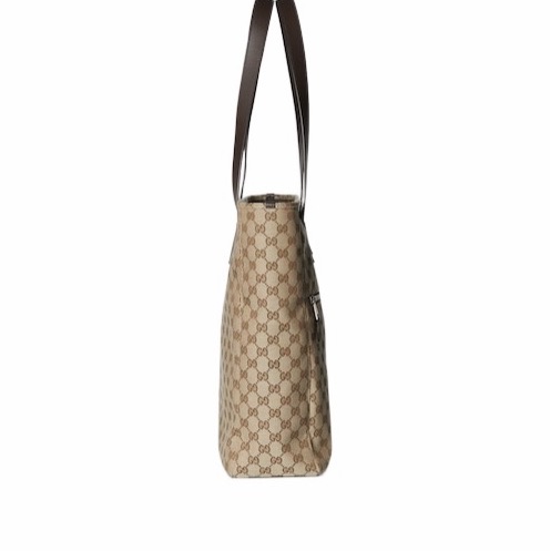 Gucci 男士 GG帆布中號托特包均碼碼中號、32cm*12cm*36cm-4
