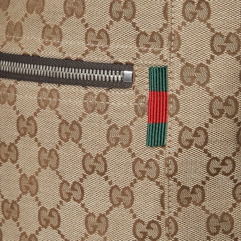 Gucci 男士 GG帆布中號托特包均碼碼中號、32cm*12cm*36cm-5