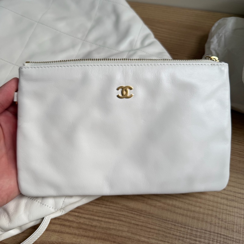 可以分期⭐️ 22bag 白金 中號-31