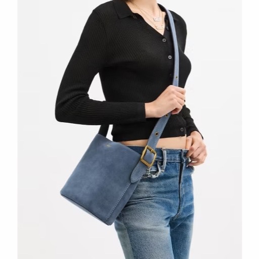 Coach 女士 Bleecker 21 水桶包均碼碼21cm*21.5cm*12cm-5