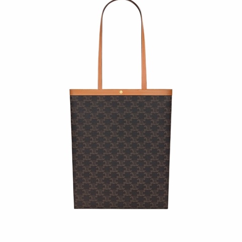 Celine 女士 FLAT SHOPPER標誌印花中號手袋均碼碼中號、28cm*33cm