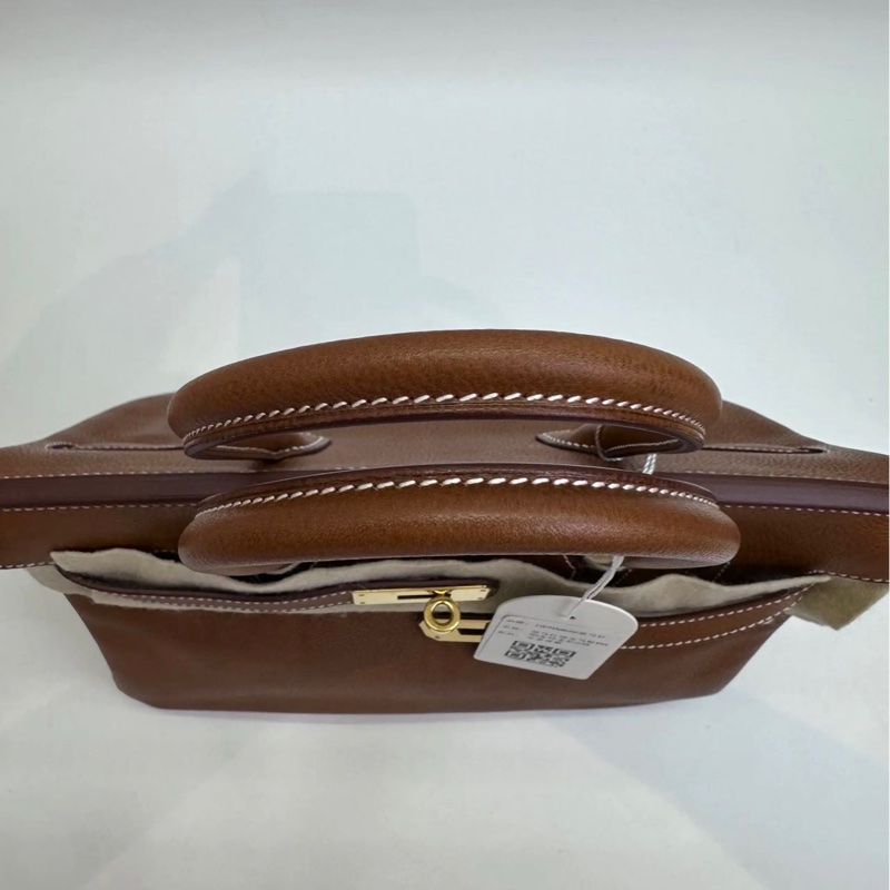 Hermès Birkin 30 Birkin Barenia Faubourg Leather with Gold Hardware U Stamp-10