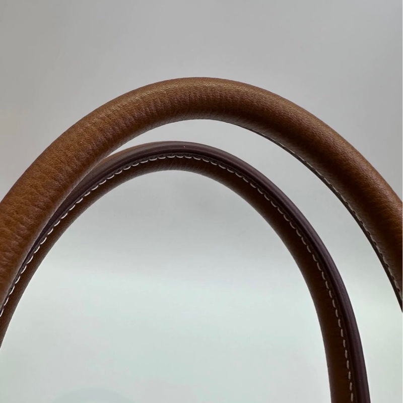 Hermès Birkin 30 Birkin Barenia Faubourg Leather with Gold Hardware U Stamp-12