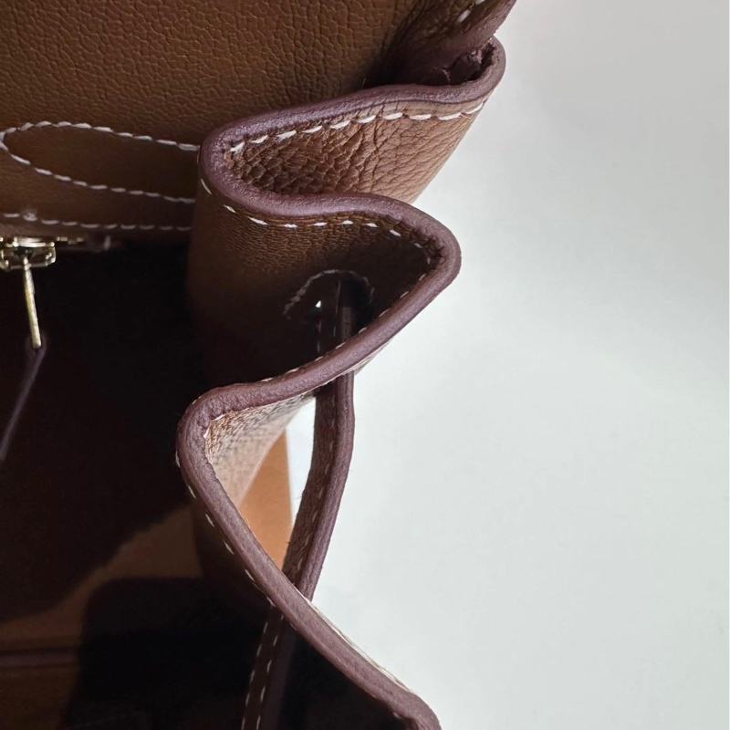 Hermès Birkin 30 Birkin Barenia Faubourg Leather with Gold Hardware U Stamp-14