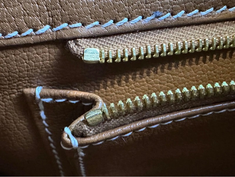 Hermès Birkin 30 Birkin Barenia Faubourg Leather with Gold Hardware U Stamp-17