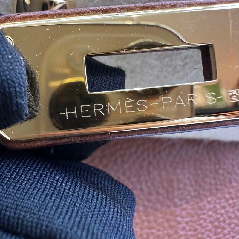 Hermès Birkin 30 Birkin Barenia Faubourg Leather with Gold Hardware U Stamp-20