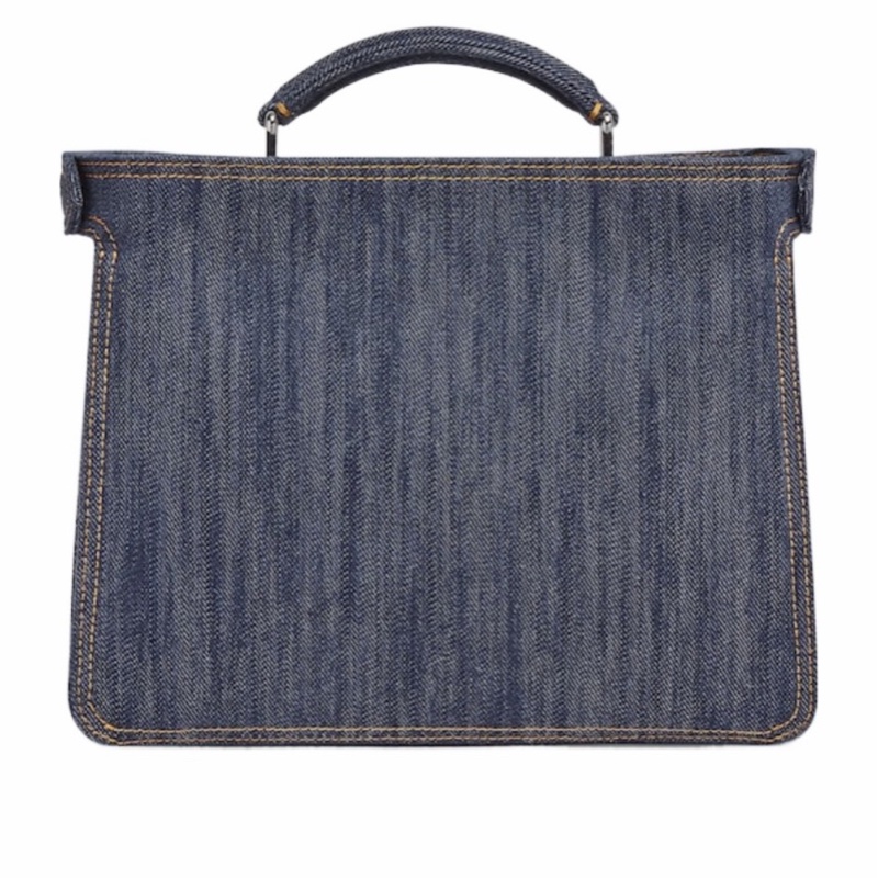 Fendi 男士 迷你Peekaboo ISeeU單肩包均碼碼MINI、26cm*10.5cm*25cm-2