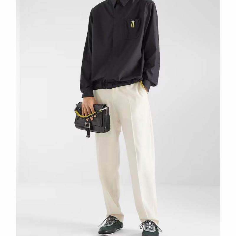 Fendi 男士 Flux 斜挎包均碼碼27cm*6.5cm*16cm-4
