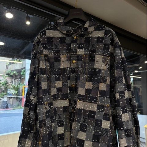 Nigo聯名🌟Louis Vuitton Pharrell x Nigo 牛仔拼接工裝外套｜Classic Trend CT精品｜台北東區實體