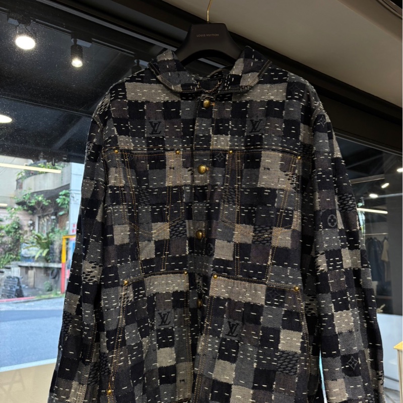Nigo聯名🌟Louis Vuitton Pharrell x Nigo 牛仔拼接工裝外套|Classic Trend CT精品|台北東區實體-0