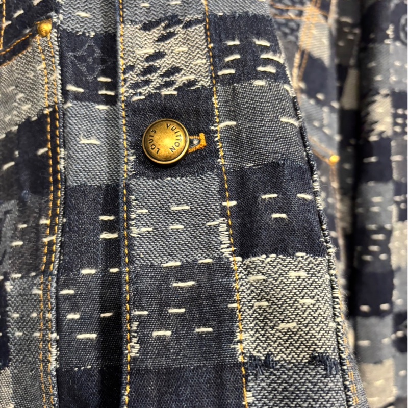 Nigo聯名🌟Louis Vuitton Pharrell x Nigo 牛仔拼接工裝外套|Classic Trend CT精品|台北東區實體-4