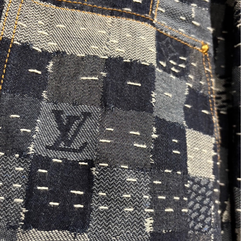 Nigo聯名🌟Louis Vuitton Pharrell x Nigo 牛仔拼接工裝外套|Classic Trend CT精品|台北東區實體-8