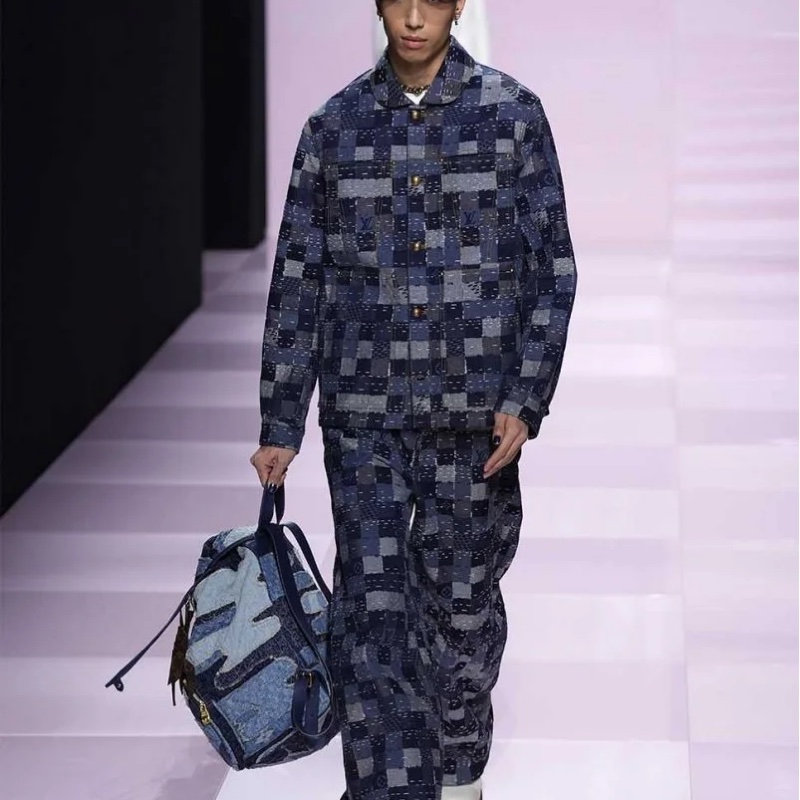 Nigo聯名🌟Louis Vuitton Pharrell x Nigo 牛仔拼接工裝外套|Classic Trend CT精品|台北東區實體-9