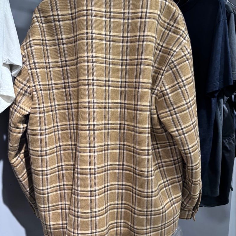 Justin Bieber著用🌟Celine 羊毛格紋襯衫外套|Classic Trend CT精品|台北東區實體-8