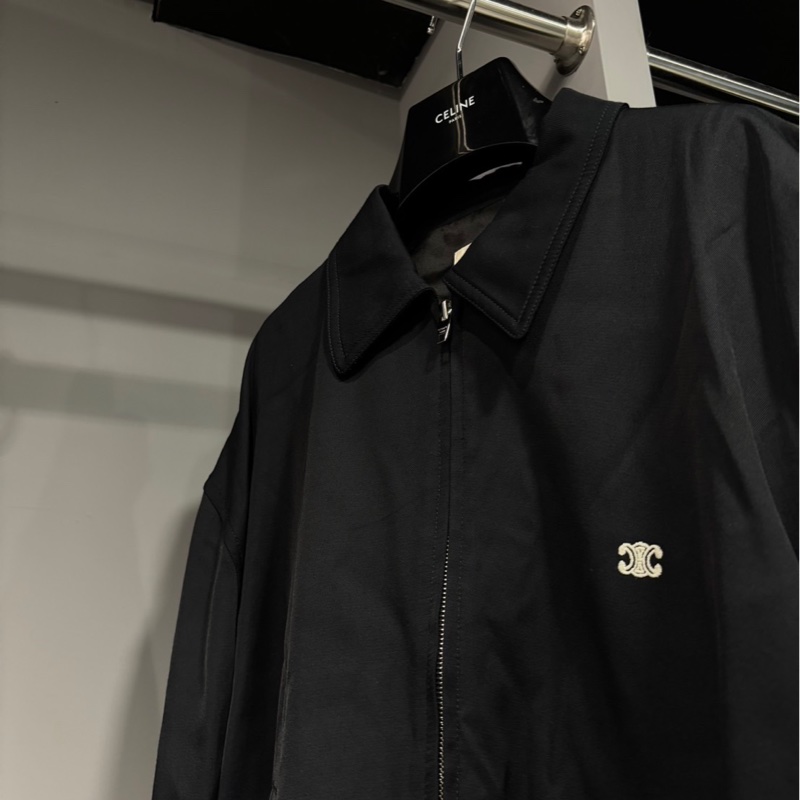 專櫃10萬2折多出🌟Celine 羊毛混紡Harrington哈靈頓外套|Classic Trend CT精品|台北東區實體-0