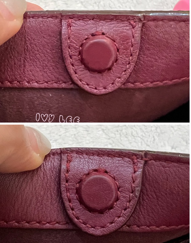 BURBERRY 紅麂皮水桶包 流蘇線條造型 金鍊條 斜背包 肩背包 正品 二手精品-15