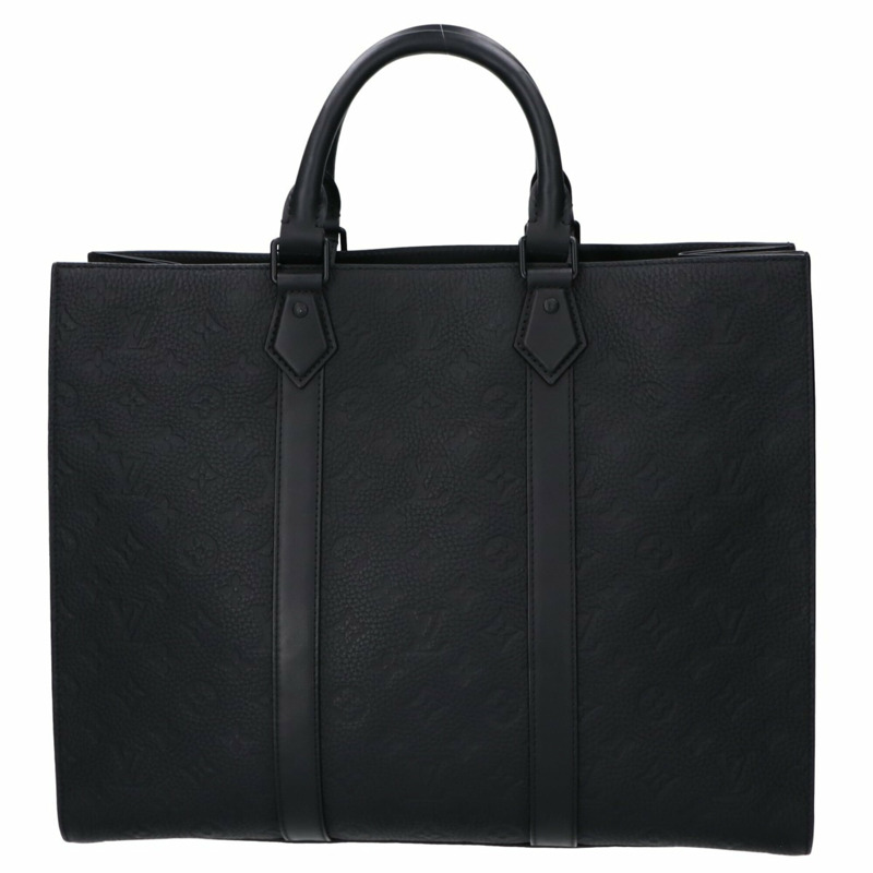 路易威登 (LOUIS VUITTON) 男士黑色 Taurillon 皮革手提包,成色極佳-0