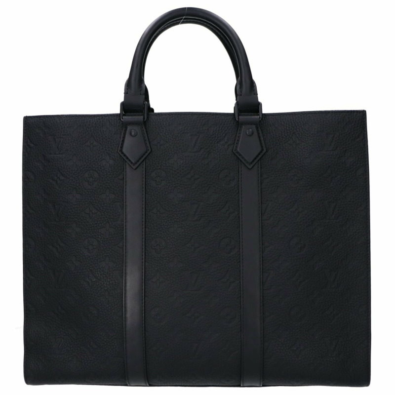 路易威登 (LOUIS VUITTON) 男士黑色 Taurillon 皮革手提包,成色極佳-3