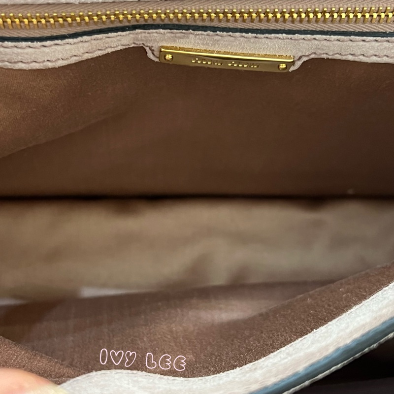 Miu Miu Madras 5BA062 單肩包 斜背包 手提包 粉色 正品 二手精品-7