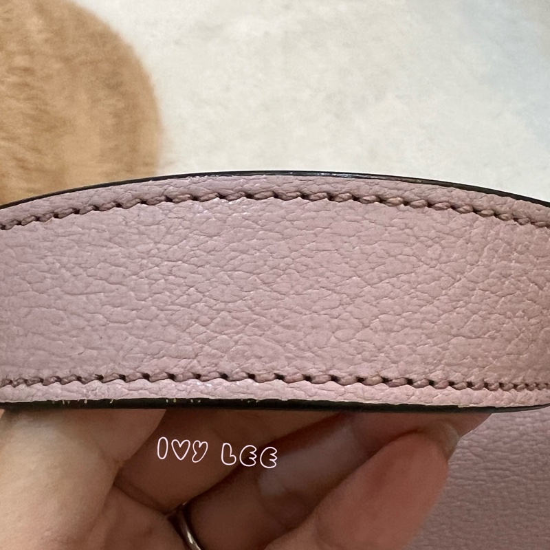 Miu Miu Madras 5BA062 單肩包 斜背包 手提包 粉色 正品 二手精品-15