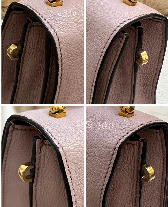 Miu Miu Madras 5BA062 單肩包 斜背包 手提包 粉色 正品 二手精品-18