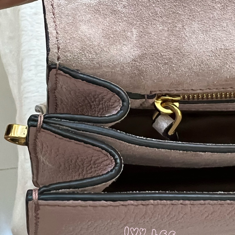 Miu Miu Madras 5BA062 單肩包 斜背包 手提包 粉色 正品 二手精品-28