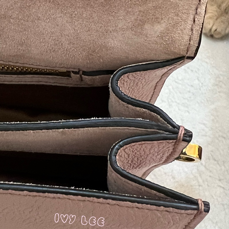 Miu Miu Madras 5BA062 單肩包 斜背包 手提包 粉色 正品 二手精品-31