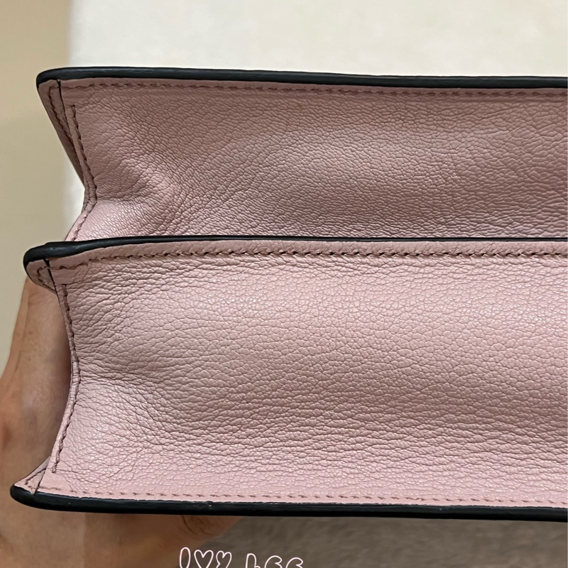 Miu Miu Madras 5BA062 單肩包 斜背包 手提包 粉色 正品 二手精品-39