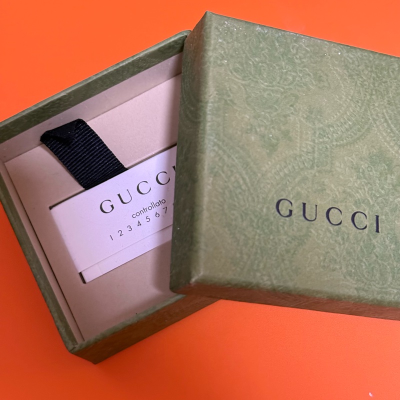 Gucci 純銀925愛心戒指 (戒圍#10-12)-4