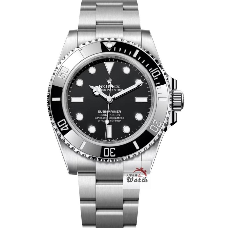【大眾名錶】ROLEX勞力士 124060 Submariner 潛航者 2023/11 經典入門款 無日曆黑水鬼 大眾名錶B1343-0