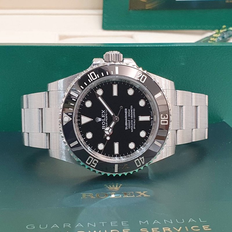 【大眾名錶】ROLEX勞力士 124060 Submariner 潛航者 2023/11 經典入門款 無日曆黑水鬼 大眾名錶B1343-2