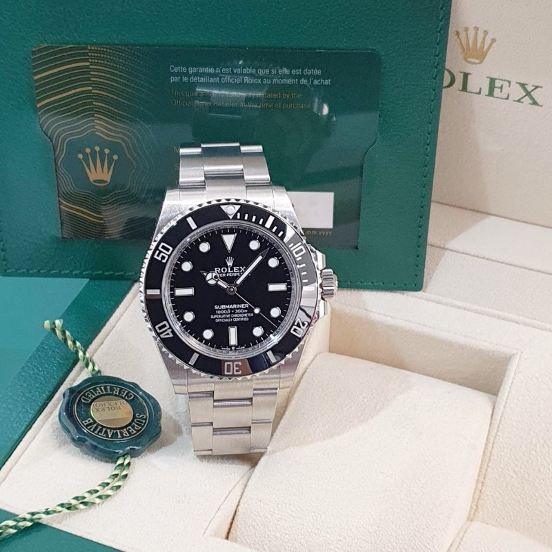【大眾名錶】ROLEX勞力士 124060 Submariner 潛航者 2023/11 經典入門款 無日曆黑水鬼 大眾名錶B1343-3