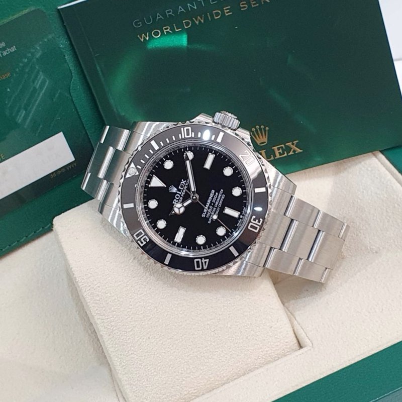 【大眾名錶】ROLEX勞力士 124060 Submariner 潛航者 2023/11 經典入門款 無日曆黑水鬼 大眾名錶B1343-4