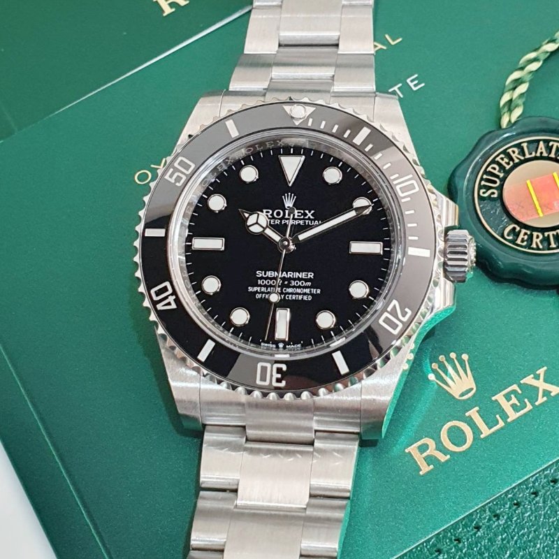 【大眾名錶】ROLEX勞力士 124060 Submariner 潛航者 2023/11 經典入門款 無日曆黑水鬼 大眾名錶B1343-5